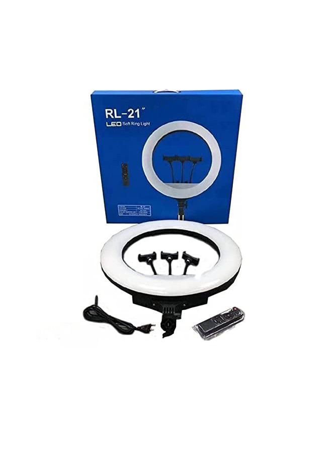 PADOM بادوم RL-21 ضوء حلقة LED ضوء حلقة ناعمة LED مع 3 ألوان نموذجية - Image 2