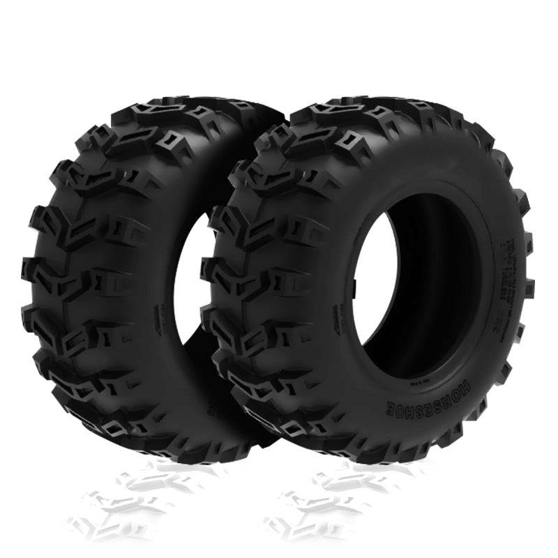 HORSESHOE 2 NEW 16x6508 6Ply Super Trac Pattern ATV Trencher AG Farm Tractor Ridding Lawn Mower Tubeless Tires 16 650 8 ATV2 T129 166508 - Image 2