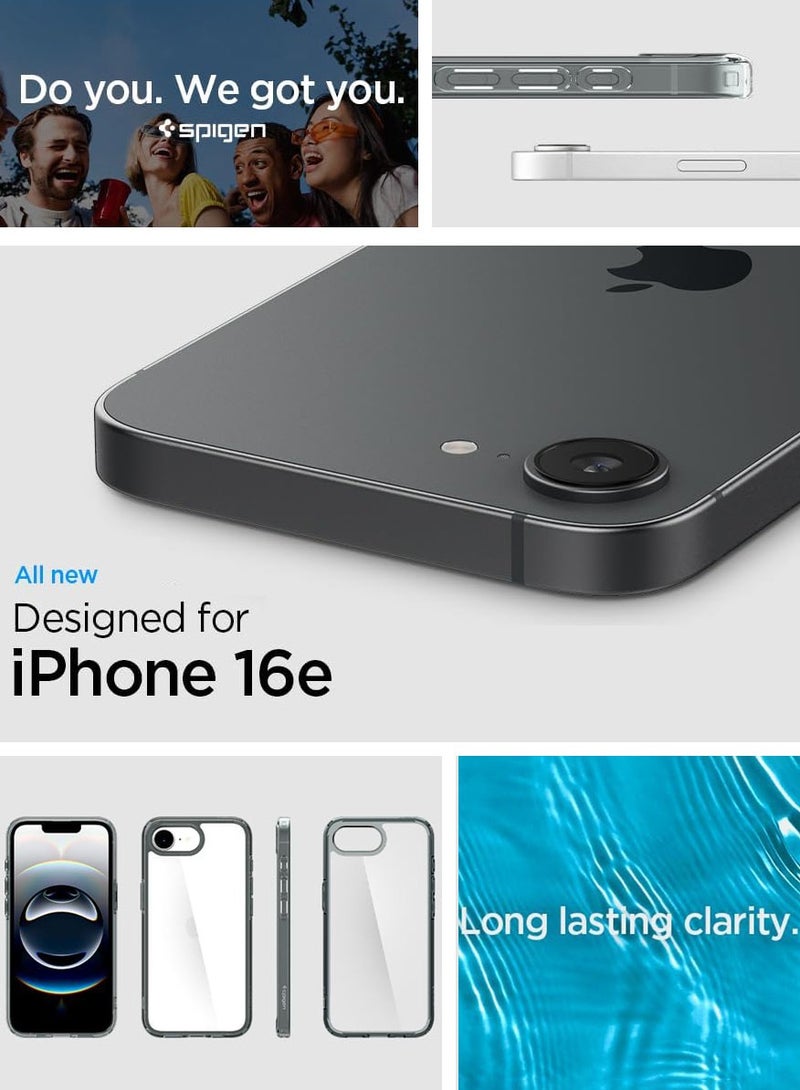 Spigen Ultra Hybrid iPhone 16e Case Cover (2025) - Space Crystal - Image 2