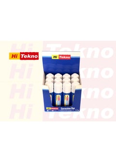 Hi Tekno 12 Pieces Correction Pen White  - Image 1