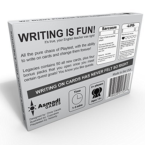 Asmadi Games We Didn't Playtest This: Legacies Card Game, Standard Packaging - Image 2
