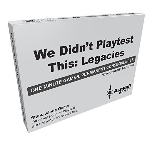 Asmadi Games We Didn't Playtest This: Legacies Card Game, Standard Packaging - Image 4