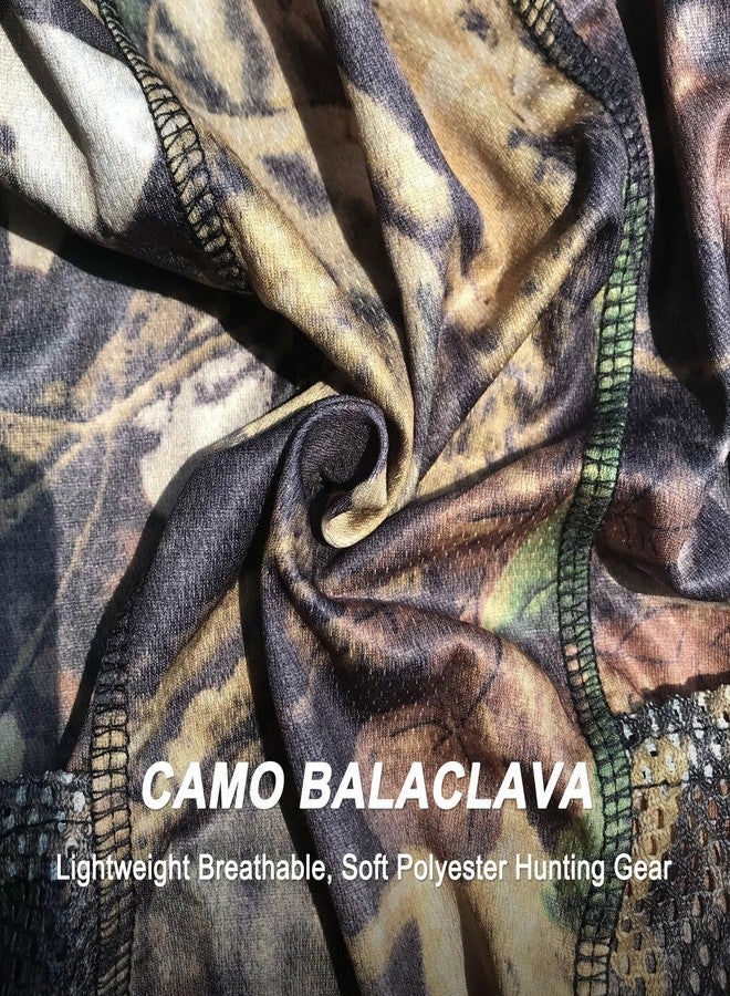 CAMOTER Camo Balaclava Mesh Face Mask - Lightweight Turkey Hunting Face Cover for Men & Women - Hunting, Fishing, Skiing (US, Alpha, One Size, CAMO A) - Image 4