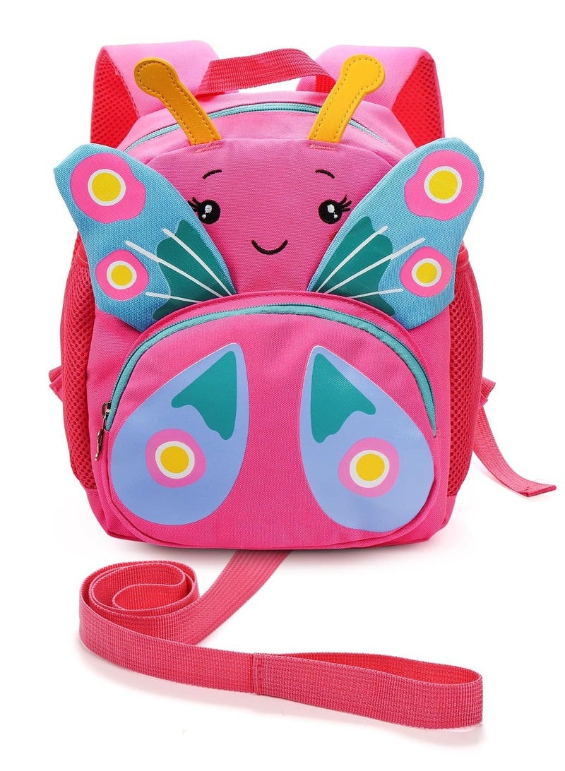 Captaintech Toddler Backpack Leash, Mini Kids Skip Hop Backpack, Toddler Bookbag with Anti Lost Wrist Link, Cute Backpack Harness Leash, Preschool Lunch Boxes Carry Bag for Walking, Travel, Child - Image 5