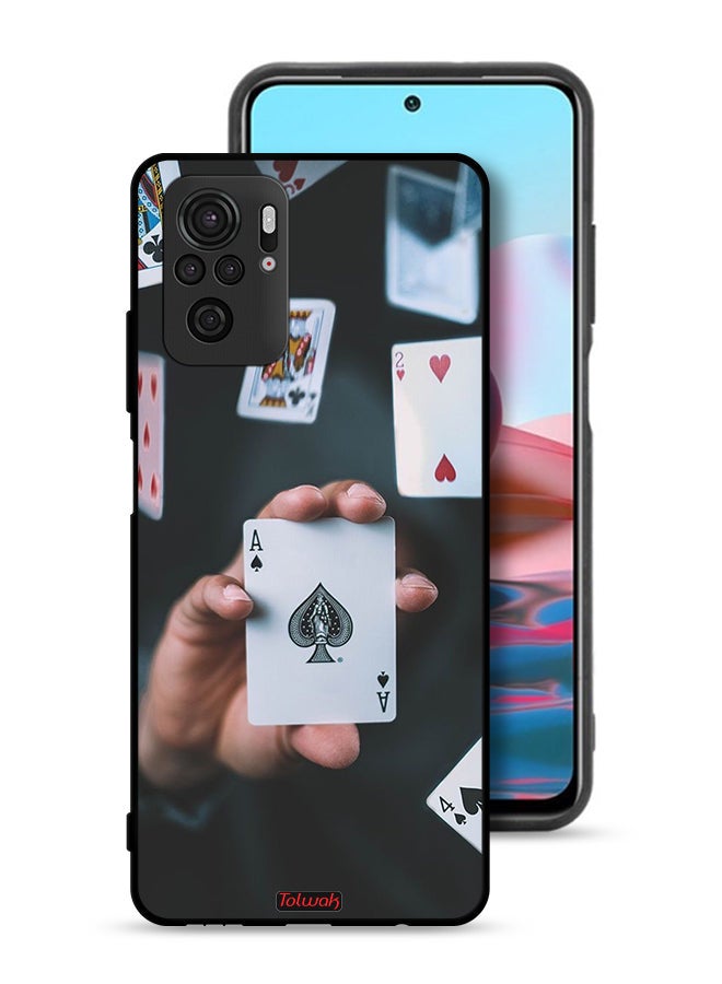 Tolwak Xiaomi Redmi Note 10S Protective Case Cover Cards - Image 1