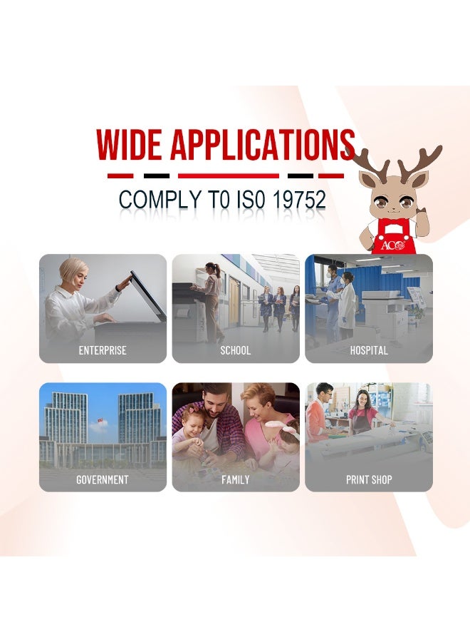 ACO 106A W1106A Toner Cartridge Compatible For HP Laser Jet 107a MFP 135a MFP 135w MFP 137fnw Printer Black Premium Office Consumble Printing 106 - Image 5