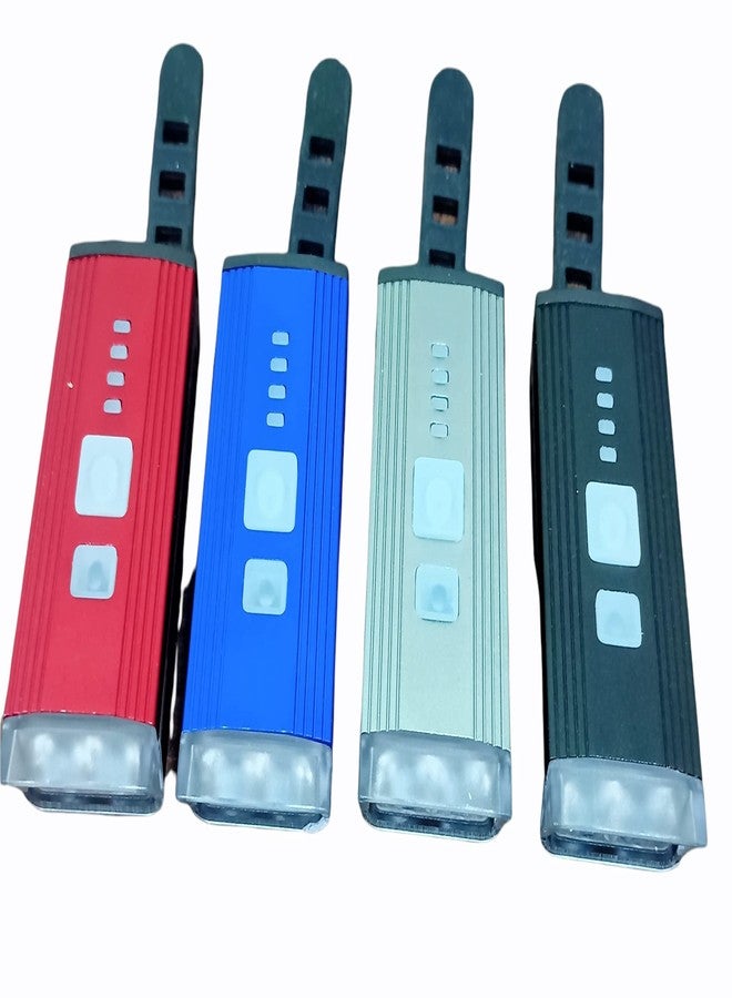FASTPED®USB Rechargeable Headlight with Side red Light and Automatic on in Dark Mode(Blue) - Image 4