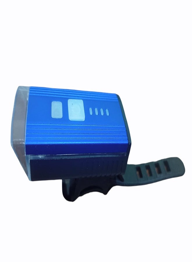 FASTPED®USB Rechargeable Headlight with Side red Light and Automatic on in Dark Mode(Blue) - Image 1