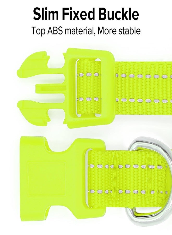 BSEEN Light Up Dog Collars - Glowing LED Dog Collar Rechargeable Puppy Collar for Small Dogs & Cats, Safety Dog Lights for Night Walking (Green) - Image 3