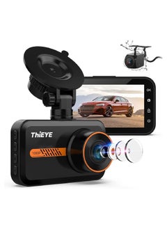 Dash Cam Front and Rear Car Camera Dual Dashcam 1080P FHD 3” IPS Screen with 170°Wide Angle  Loop Recording  Wdr Night Vision