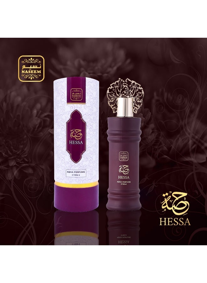Naseem Hessa Aqua Parfum for Women - 100ML - Image 2