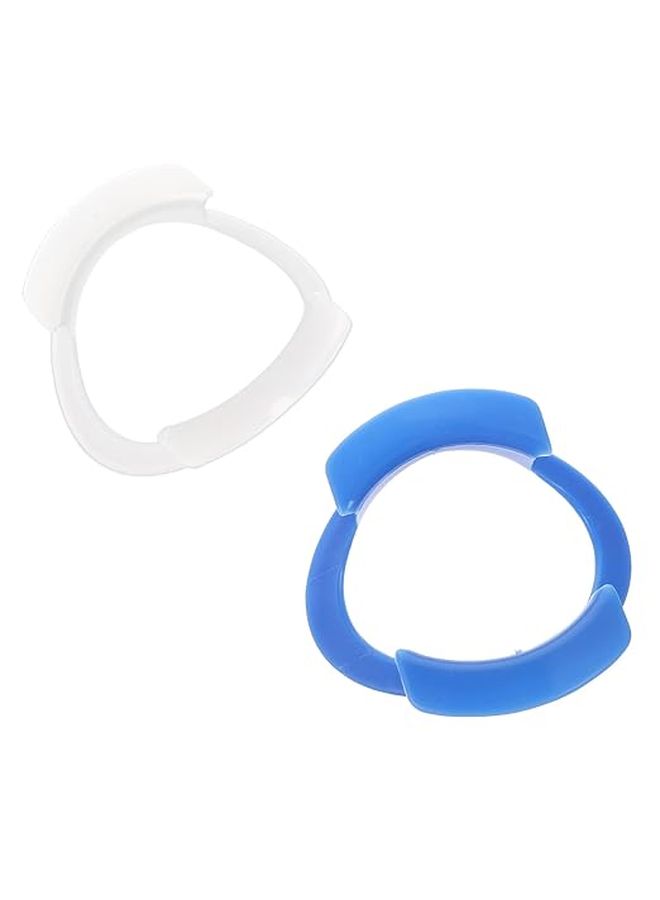 Healifty Orthodontic Mouth Opener Dental Cheek Lip Bite Block 7X6.7X1cm - Image 1