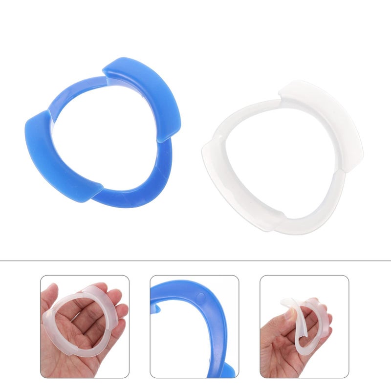 Healifty Orthodontic Mouth Opener Dental Cheek Lip Bite Block 7X6.7X1cm - Image 5