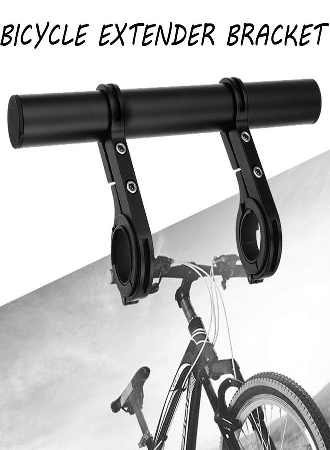Lystin Bike Handlebar Extender, Lightweight Durable Aluminum Alloy Double Bicycle Handlebar Extension Bracket for Holding Motorcycle E-Bike Lamp Speedometer (Aluminum Alloy) - Image 5