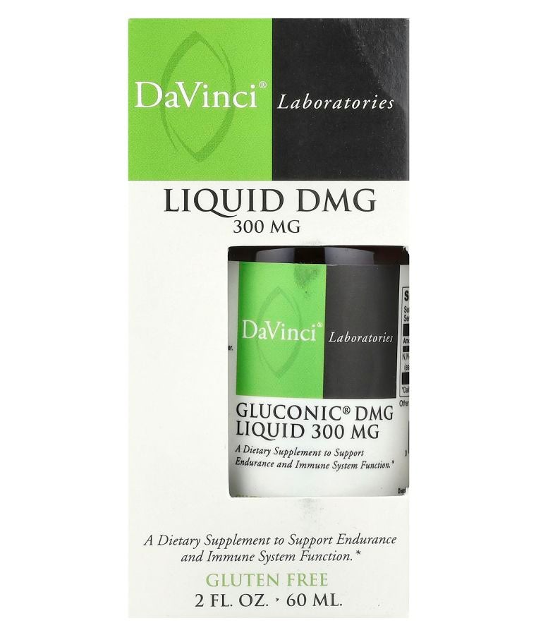 DaVinci Laboratories Gluconic DMG Liquid 300 mg 2 fl oz (60 ml)