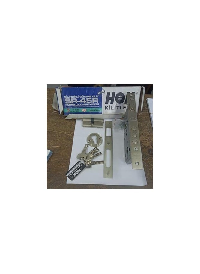 Kalon apartment door hook, strong, high quality, Turkish, with 5 computer keys and a copper core  - Image 2