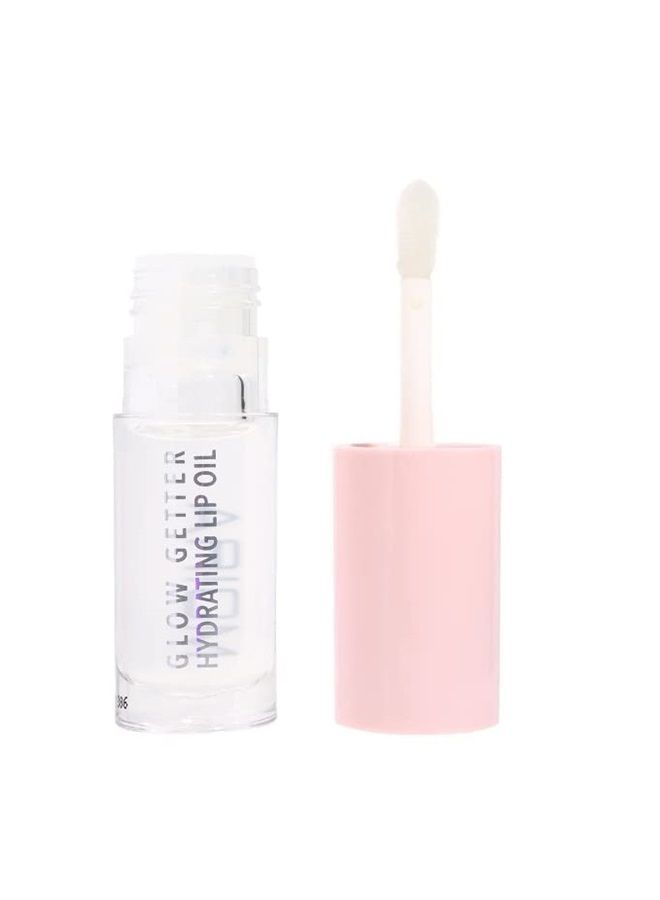 moira Glow Getter Hydrating Lip Oil (010, Clear) - Image 2