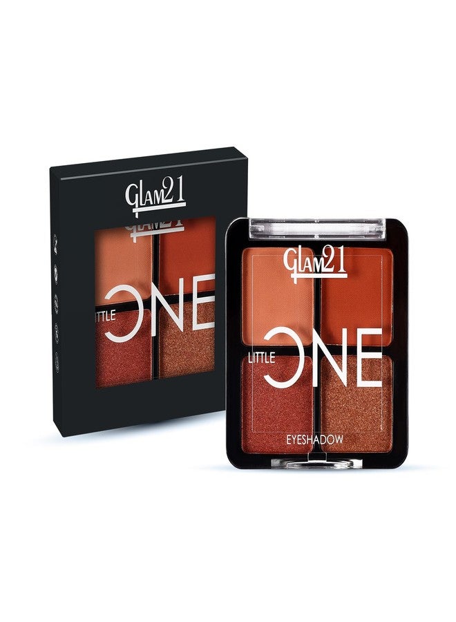 Glam 21 Glam21 Little One 4-in-1 Eyeshadow Palette | Ultra pigmented, Easy to blend | Long Lasting Eye Make Up Kit |Little Lady-04 - Image 1