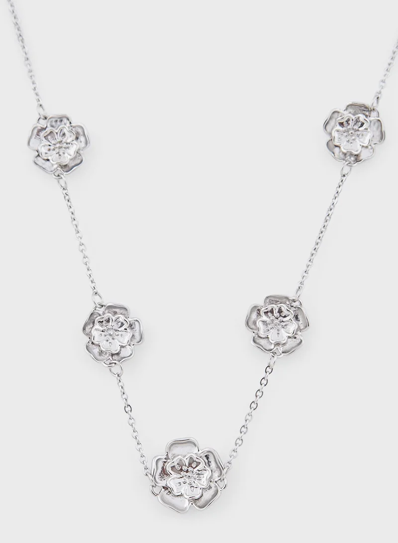 OLIVIA BURTON Necklace in Stainless Steel with Charms