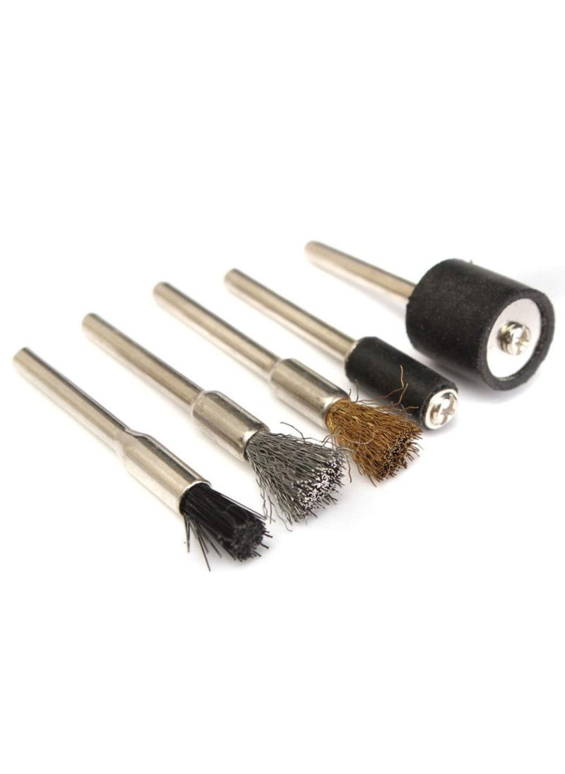 DIY Crafts DIY Crafts Design No 8 Set of 136 Pieces Rotary Tool Accessory Bit Set Grinding Polish Cutting Cut 18 Tools Do it Your Self Tools For Finishing Product Design No 8 Set of 136 Pieces  - Image 5