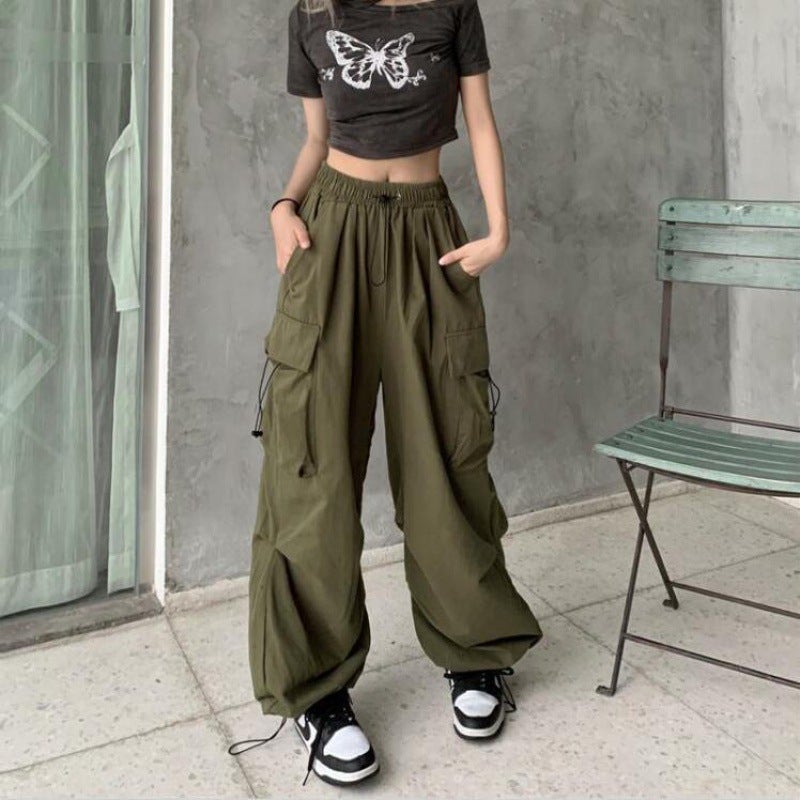 American Style Retro Work Pants Casual Pants Men'S And Women'S Summer Straight New Arrival Leg-Legged Trousers Loose Men'S High Street Trendy - Image 2