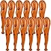 Fahacop 10 Pack 35 Inch Inflatable Caveman Stick Brown Inflatable Caveman Bat for Halloween Cosplay Caveman Themed Party Supplies - Image 2