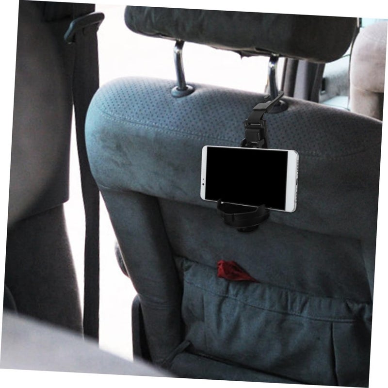 Multi-demand satisfied design 2pcs Back Seat Cup Holder for Car Headrest Cup Holder Pp Material Space-Saving for Car Enthusiasts Repeated use resistant selected material - Image 2
