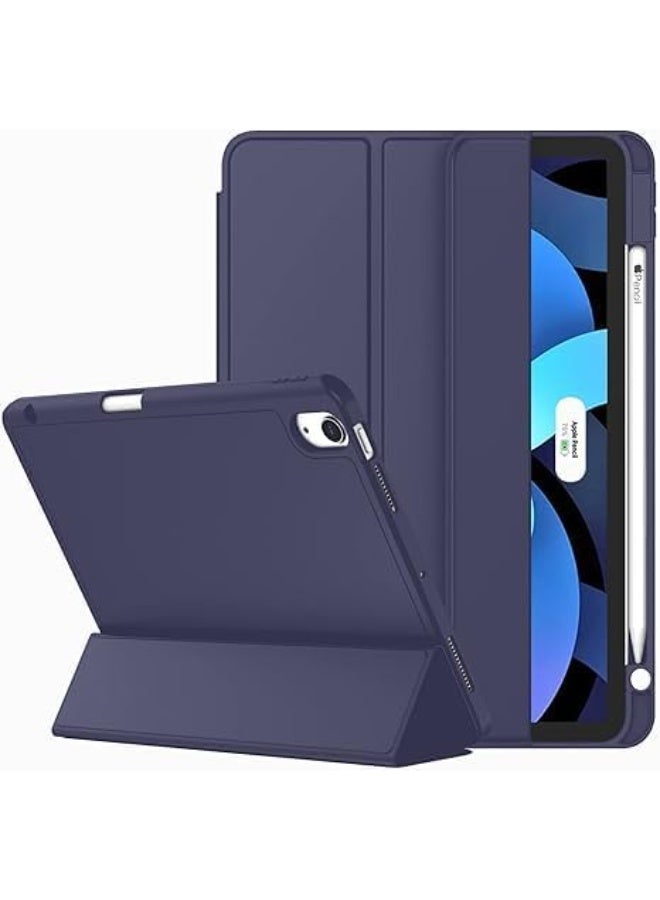 iPad Air 6th Generation 11 Inch Case 2024/ iPad Air Case 5th Generation iPad with Pencil Holder TPU Shockproof For Ipad Air 11 2024 (Blue) - Image 1