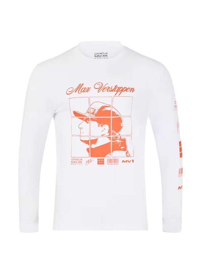 RED BULL MV PUZZLE L/S T-SHIRT - Image 1