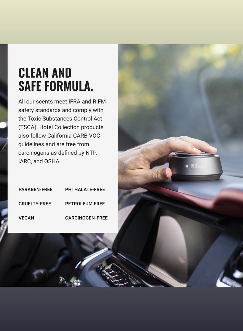 Hotel Collection Chauffeur Smart Car Diffuser Oil - Dream On - Premium Car Air Freshener Cartridge - White Tea, Aloe Vera, and Cedar - Cars, Trucks, SUVs, RVs & More  - Image 5