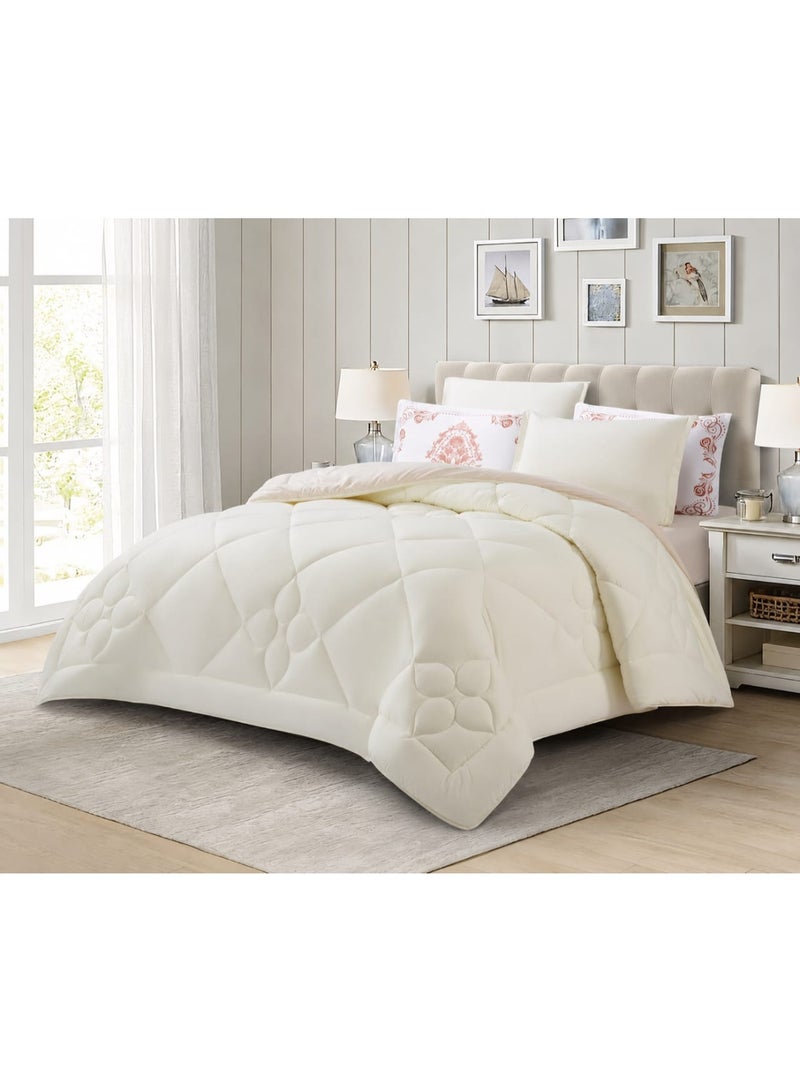 Aram 6-Piece Bedding Set for Double Bed – Sophisticated design and comfortable material suitable for summer. - Image 3