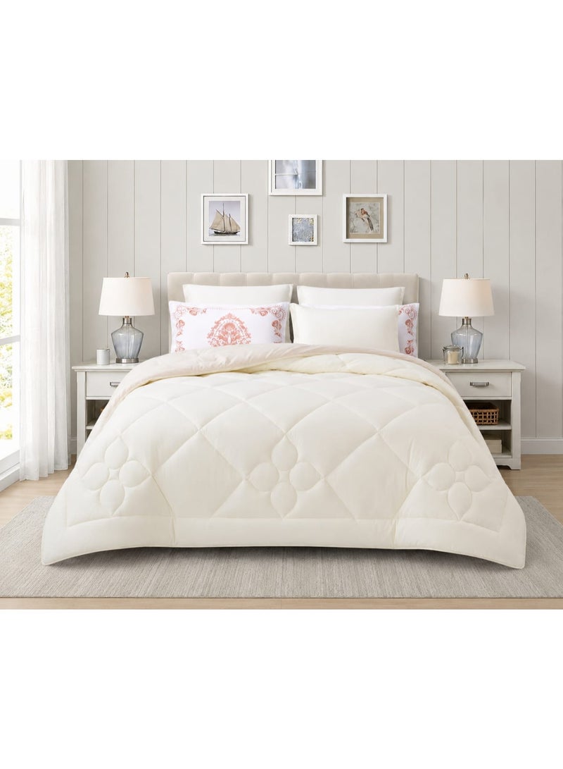 Aram 6-Piece Bedding Set for Double Bed – Sophisticated design and comfortable material suitable for summer. - Image 1