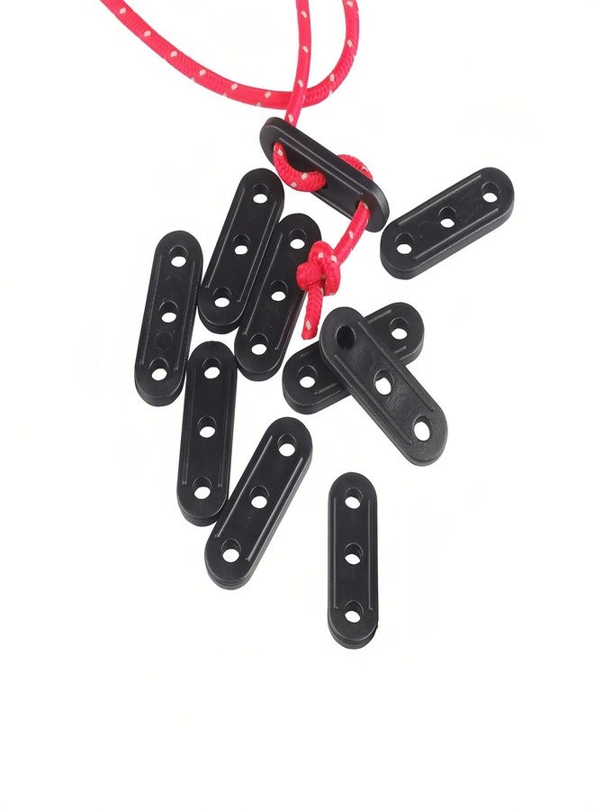 Natuworld 20PCS Plastic Cord Tensioners Rope Adjuster Tent Guy-Line Wind Rope Buckle Fastener Tightener for Camping Hiking Outdoor Gear Accessories - Image 1