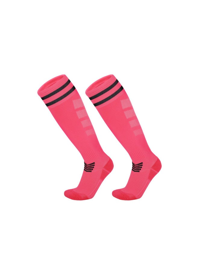 Summer Children's Football Socks With Towel Bottoms, Professional Training Socks For Teenagers, Breathable Boys' Non-slip Long Sports Socks