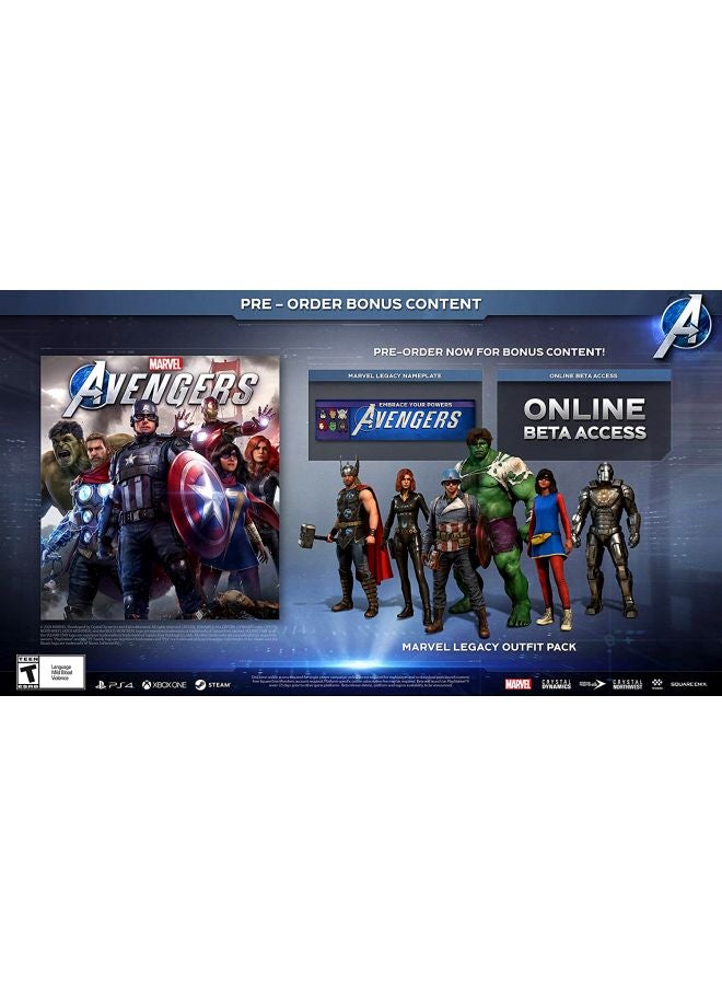 Square Enix Marvel Avengers (Intl Version) - Adventure - playstation_4_ps4 - Image 3