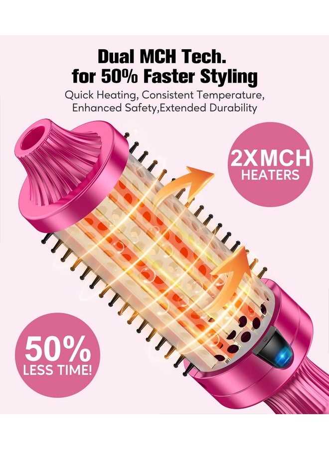 Terviiix Ionic Thermal Brush - Effortlessly Creates 90'S Voluminous Style | 1.77" Non-Blowing Heated Round Brush With 9 Temp Settings, 30S Fast Heating, Dual Mch Tech | Volumizing, Smoothing  - Image 1