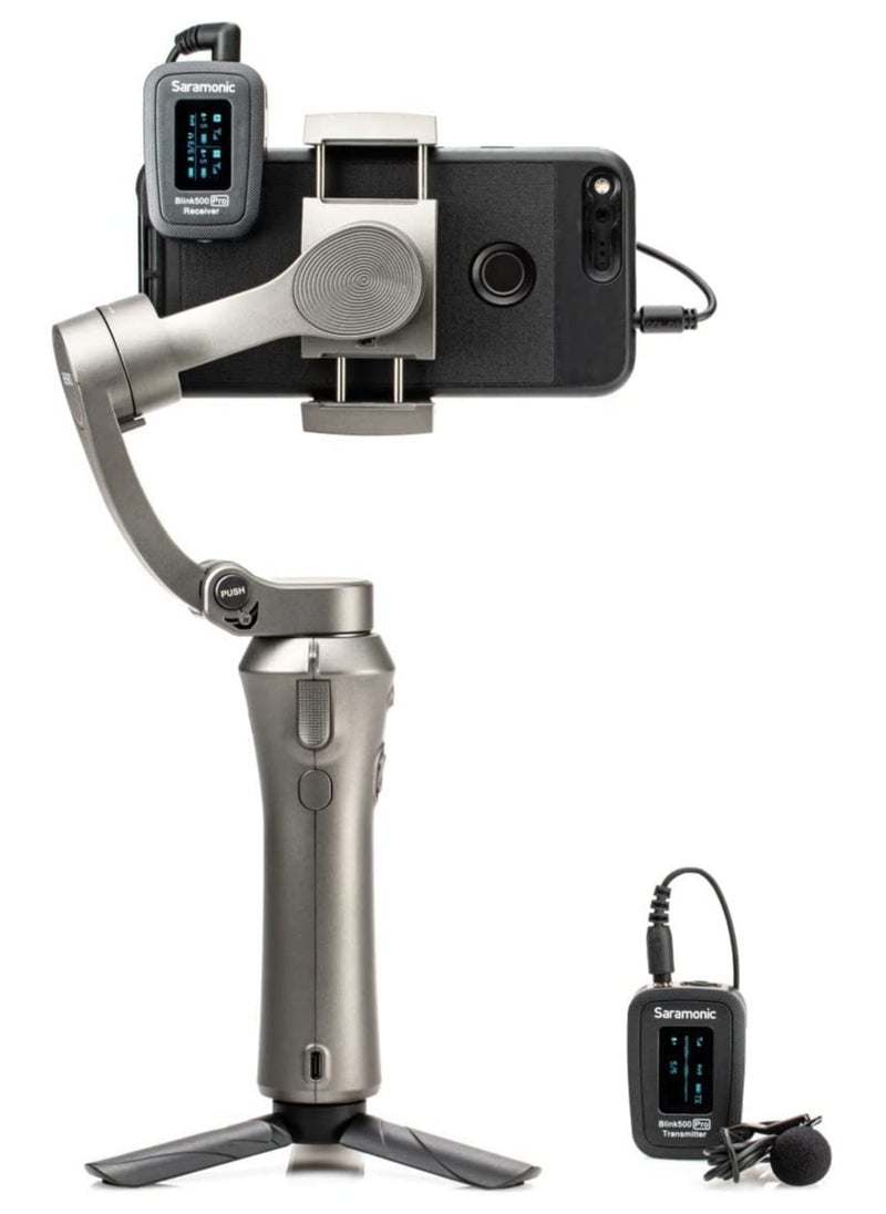 Saramonic - Blink 500 Pro B1 Digital Camera-Mount Wireless Omni Lavalier Microphone System RX+TX - Image 1