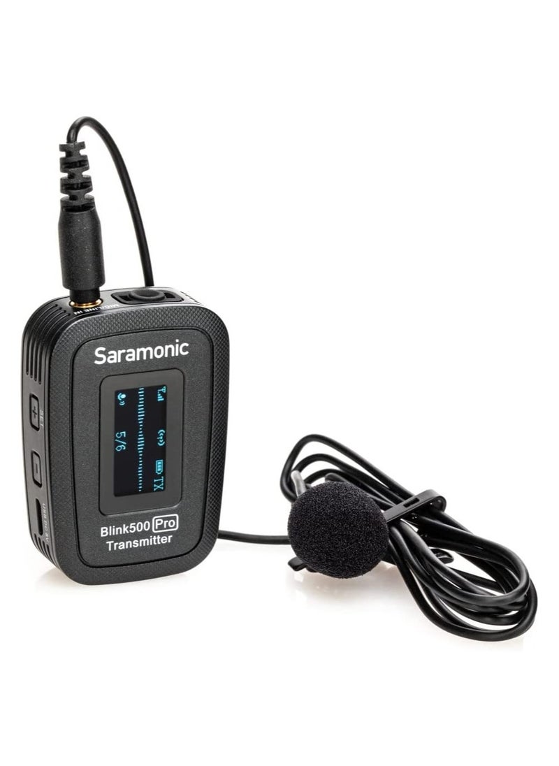 Saramonic - Blink 500 Pro B1 Digital Camera-Mount Wireless Omni Lavalier Microphone System RX+TX - Image 1
