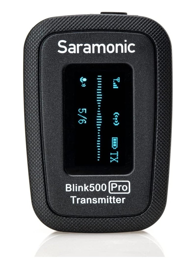 Saramonic - Blink 500 Pro B1 Digital Camera-Mount Wireless Omni Lavalier Microphone System RX+TX - Image 1