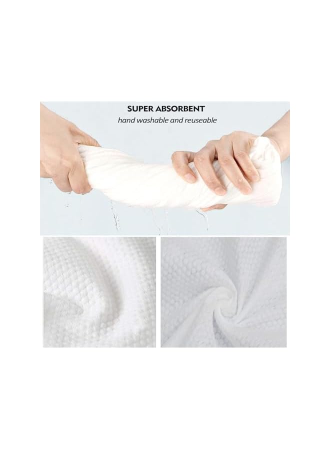 The Bros Disposable Towels, 10 Pack Bath Towels Set Individual Packing Portable Travel Pure Cotton Disposable Soft Bath Towels Disposable Hair Towels for Bathroom, Camping, Hiking (10 pack, 30 * 50cm) - Image 2