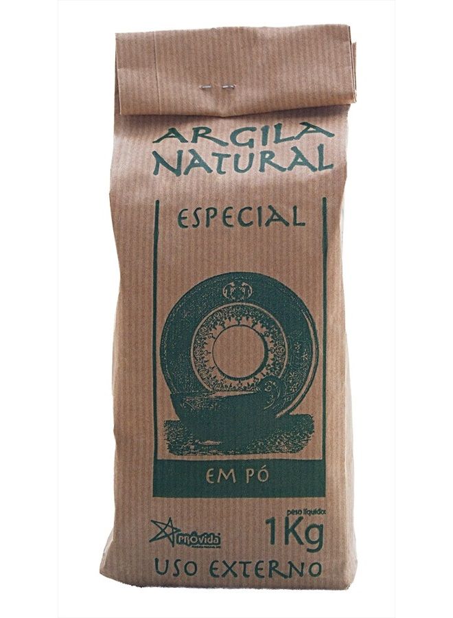 ProVida Illite Green Clay 2lb (1kg) Fine Powder for Face Facial Body Mask Skin Natural Regenerator  - Image 1