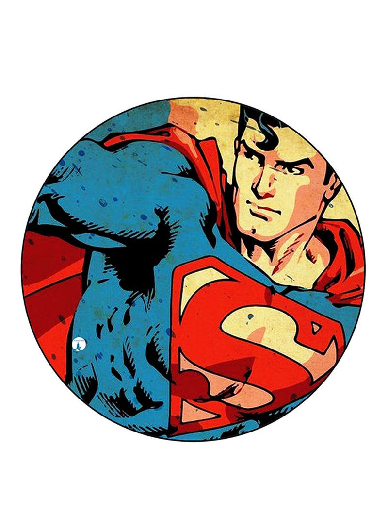 RKN Superman Printed Mouse Pad  Multicolour 