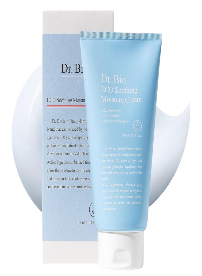 Dr.Bio كريم د. بايو الإيكولوجي المهدئ للترطيب، مرطب مع بروبيوتيك للبشرة الحساسة والجافة، ترطيب وتخفيف مهدئ للوجه والجسم، تبريد فوري، خفيف الوزن، العناية بالبشرة الكورية - Image 1