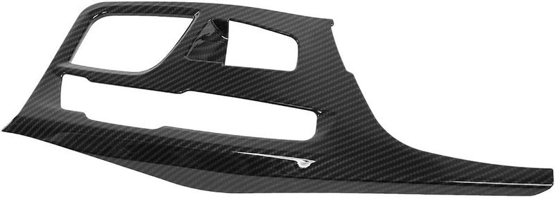 Carbon Fiber Style Center Console Gear Shift Panel Cover Trim, ABS Plastic, 1pc for 5 Series G30 2017-2018 - Scratch, Self Adhesive Design, Luxury Interior Upgrade - Image 5