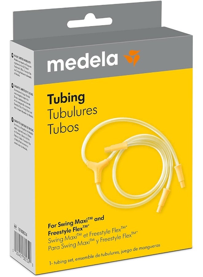 Medela Replacement Tubing, Designed for Freestyle Flex & Swing Maxi Breast Pump, Authentic Spare Parts, Clear, 1 Set - Image 3
