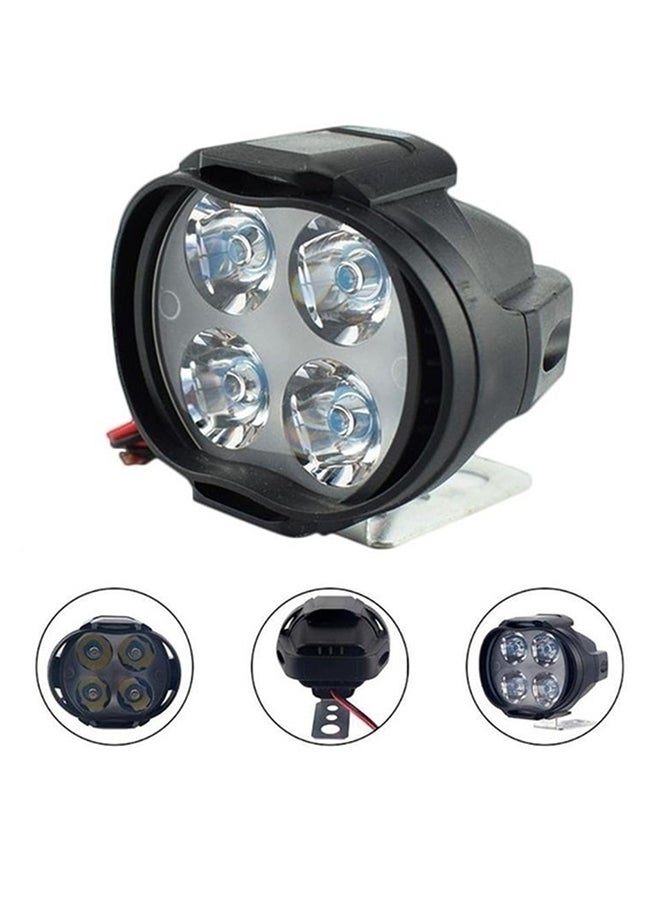 Loquat High Power Super Bright Motorcycle White LED Light 12W - Image 3