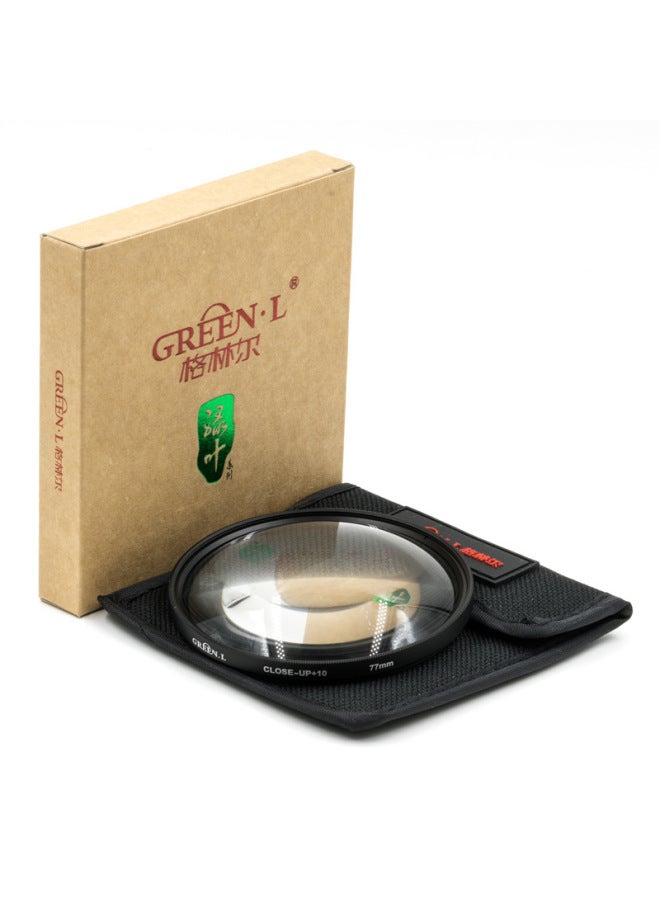 Greener Close-up Lens 37/40.5/49/52/58/67/72/77 Micro-range Lens Magnifying Glass +1+2+3+4-Color:Please Note When Ordering: Multiple +1+2+3+4  - Image 1
