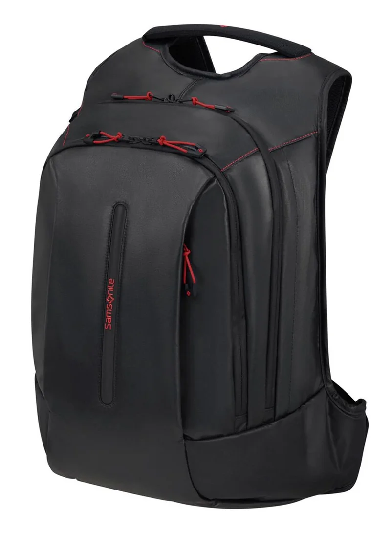 Samsonite Ecodiver 15.6" Laptop Backpack L Black|ID Tag|Water Repellent Material|Recyclex Material Technology|Spacious Interior|Ergo Back|Reflective Pattern - 2 Years International Warranty