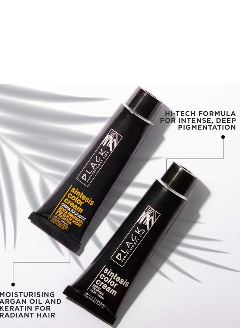 BLACK PROFESSIONAL LINE Black Sintesis Color Cream Milk Chocolate 6.03 – Permanent Hair Color for Rich, Vibrant Brown - Image 4