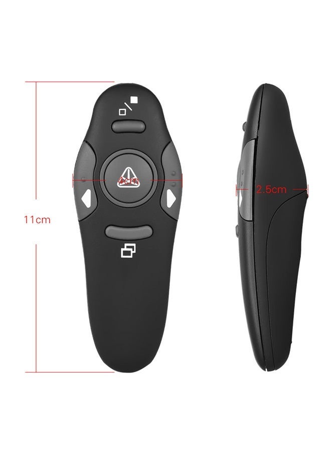 قلم موجه لاسلكي USB للتحكم بالعرض باللون الأسود - Image 5